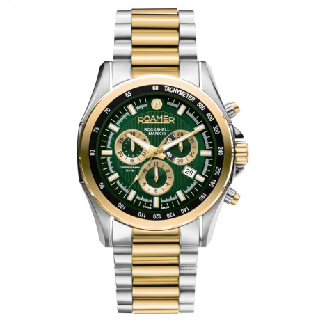 Szwajcarski sportowy zegarek męski ROAMER Rockshell Mark III Chrono 220837 48 75 20