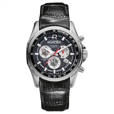 Szwajcarski sportowy zegarek męski ROAMER Rockshell Mark III Chrono 220837 41 55 02