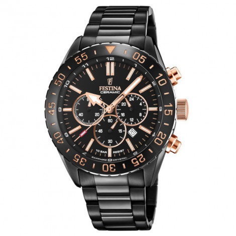 Sportowy zegarek męski FESTINA Ceramic F20577/1