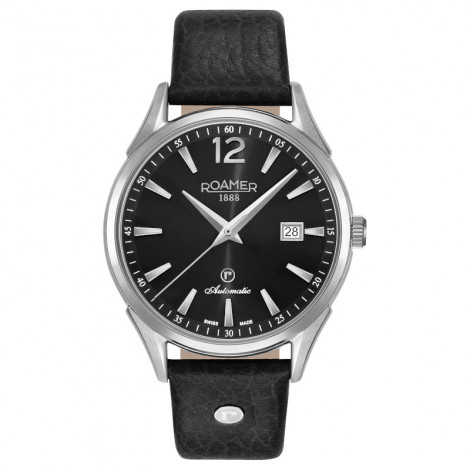 Szwajcarski klasyczny zegarek męski ROAMER Swiss Matic 550660 41 55 05