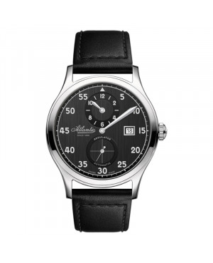 Szwajcarski klasyczny zegarek męski ATLANTIC Worldmaster Regulator Automatic 53781.41.63