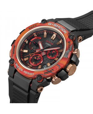 Sportowy zegarek męski CASIO G-Shock MTG Flare Red Series G-Shock 40th Anniversary MTG-B3000FR-1AER