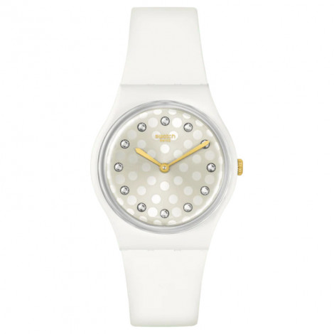 Modowy zegarek damski SWATCH Sparkle Shine SO31W109