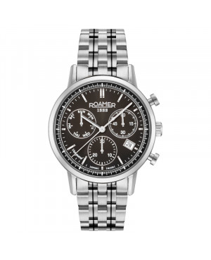 Szwajcarski sportowy zegarek męski ROAMER Vanguard Chrono II 975819 41 55 90
