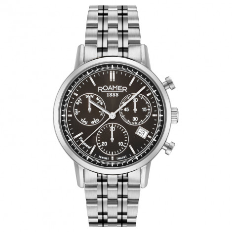 Szwajcarski sportowy zegarek męski ROAMER Vanguard Chrono II 975819 41 55 90
