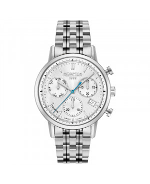 Szwajcarski sportowy zegarek męski ROAMER Vanguard Chrono II 975819 41 15 90