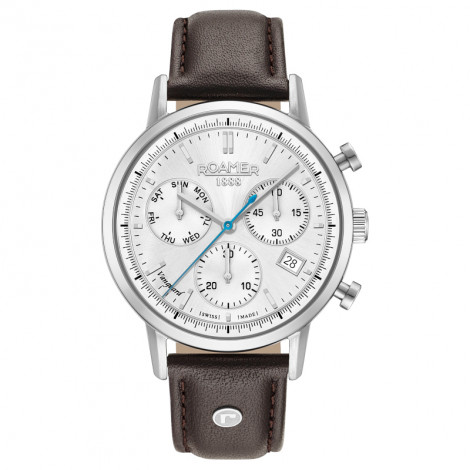 Szwajcarski sportowy zegarek męski ROAMER Vanguard Chrono II 975819 41 15 09