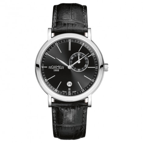 Szwajcarski klasyczny zegarek męski ROAMER Vanguard 934950 41 55 05