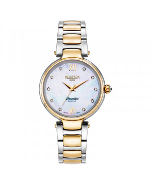 Szwajcarski klasyczny zegarek damski ROAMER Dreamline Diamonds 857847 47 29 50