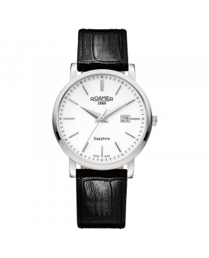 Szwajcarski klasyczny zegarek męski ROAMER Classic Line 709856 41 25 07