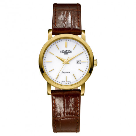 Szwajcarski klasyczny zegarek damski ROAMER Classic Line 709844 48 25 07