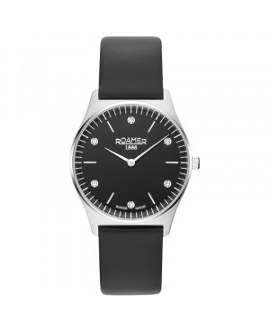 Szwajcarski elegancki zegarek damski ROAMER Elements 650815 41 55 05