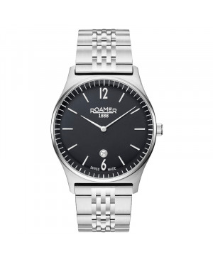 Szwajcarski elegancki zegarek męski ROAMER Elements 650810 41 55 50
