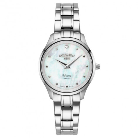 Szwajcarski elegancki zegarek damski ROAMER Venus Diamond 601857 41 89 20