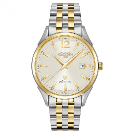 Szwajcarski klasyczny zegarek męski ROAMER Swiss Matic 550660 47 35 50