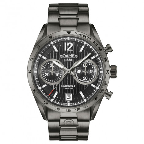 Szwajcarski sportowy zegarek męski ROAMER Superior Chrono II 510902 45 54 50