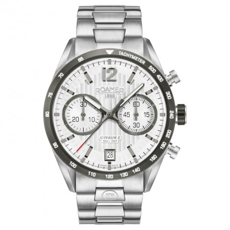 Szwajcarski sportowy zegarek męski ROAMER Superior Chrono II 510902 41 14 50