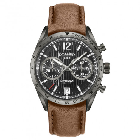 Szwajcarski sportowy zegarek męski ROAMER Superior Chrono II 510818 45 54 08