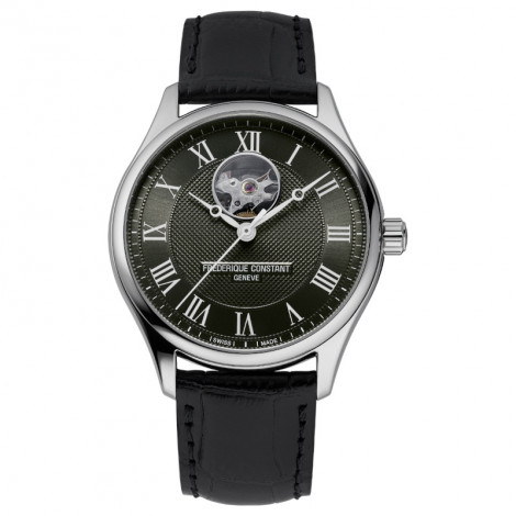 Szwajcarski elegancki zegarek męski  FREDERIQUE CONSTANT Classics Heart Beat Automatic FC-310MCK5B6