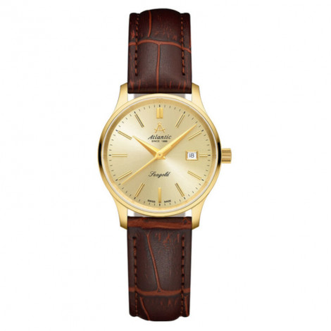 Szwajcarski klasyczny zegarek damski ATLANTIC Seagold 94342.65.31