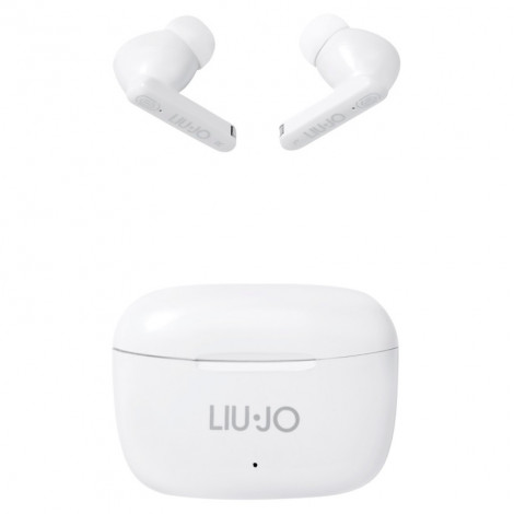 Bezprzewodowe, białe słuchawki LIU JO SMART EBLJ002