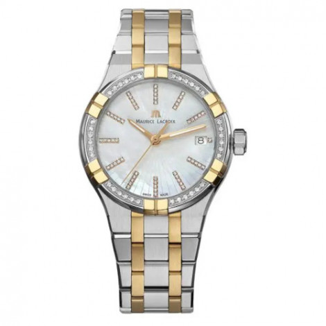 Szwajcarski elegancki zegarek damski MAURICE LACROIX AIKON AI1106-PVPD2-170-1