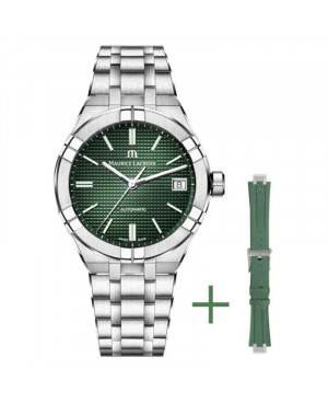 Szwajcarski sportowy zegarek męski MAURICE LACROIX Aikon Automatic AI6007-SS00F-630-D