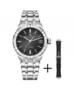 Szwajcarski sportowy zegarek męski MAURICE LACROIX Aikon Automatic AI6007-SS00F-330-A