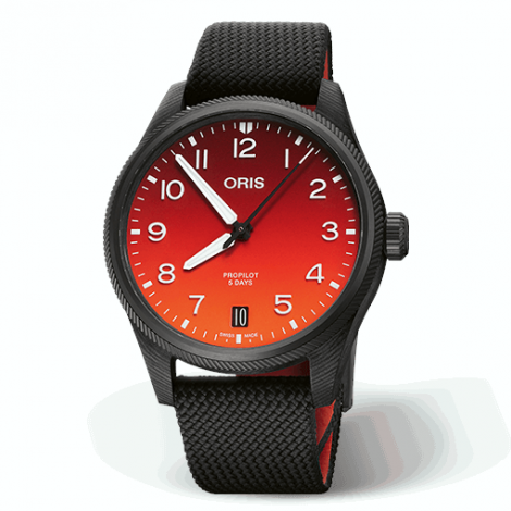 Szwajcarski zegarek męski dla pilotów Oris Pro Pilot Coulson Limited Edition 01 400 7784 8786-SET