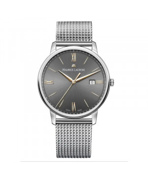 Szwajcarski elegancki zegarek męski MAURICE LACROIX ELIROS Date EL1118-SS002-311-1