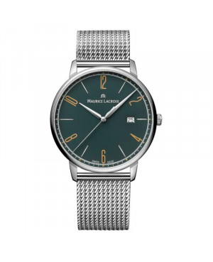Szwajcarski elegancki zegarek męski MAURICE LACROIX Eliros Date EL1118-SS006-620-1