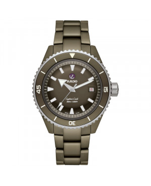 Szwajcarski nurkowy zegarek męski RADO Captain Cook High-Tech Ceramic Diver R32130312