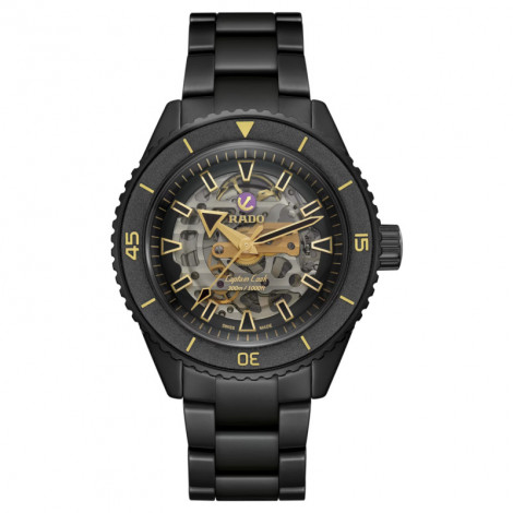 Szwajcarski nurkowy zegarek męski RADO Captain Cook High-Tech Ceramic Edycja Limitowana R32147162