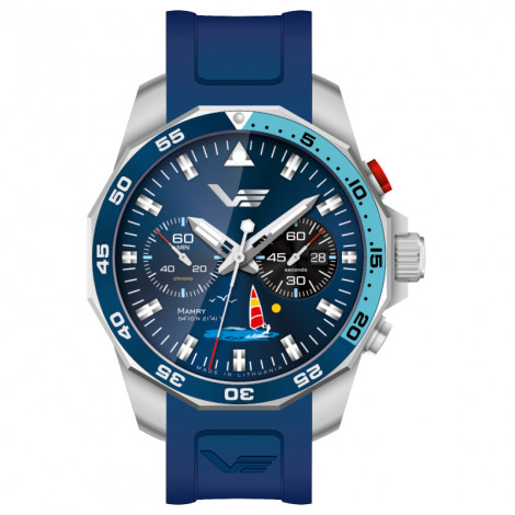 Sportowy zegarek męski Vostok Europe Mazury - Jezioro Mamry 6S21-225A468