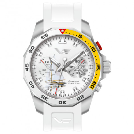 Sportowy zegarek męski Vostok Europe Mazury - Jezioro Śniardwy 6S21-225A467