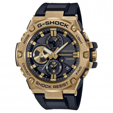 Sportowy zegarek męski Casio G-Shock G-Steel GST-B100GB-1A9ER (GSTB100GB1A9ER)