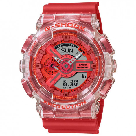 Sportowy zegarek męski Casio G-Shock Original Gashapon Limited Edition GA-110GL-4AER (GA110GL4AER)