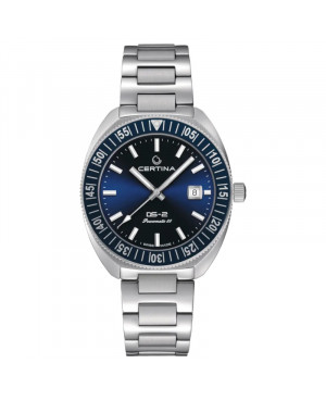 Szwajcarski klasyczny zegarek męski CERTINA DS-2 Powermatic 80 C024.607.11.041.02