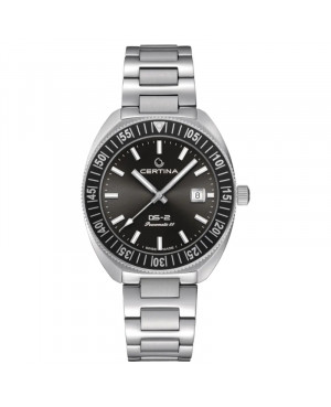 Szwajcarski klasyczny zegarek męski CERTINA DS-2 Powermatic 80 C024.607.11.081.02