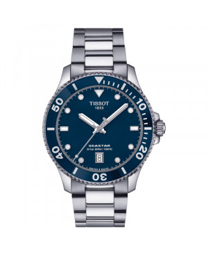 Szwajcarski sportowy zegarek męski TISSOT Seastar 1000 T120.410.11.041.00