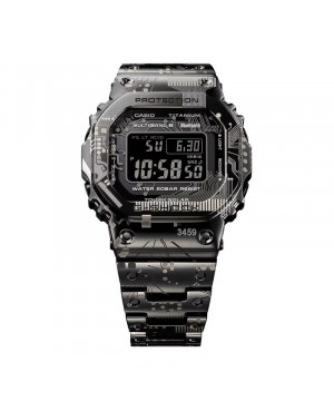 Sportowy zegarek męski Casio G-Shock Full Metal 5000 Series Bluetooth Titanium GMW-B5000TCC-1ER (GMWB5000TCC1ER)