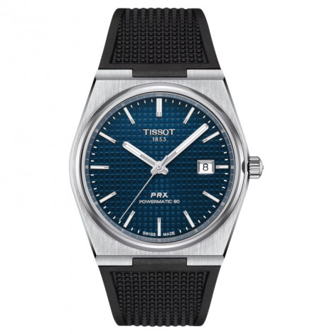 Szwajcarski elegancki zegarek męski TISSOT PRX Powermatic 80 T137.407.17.041.00