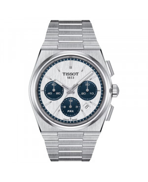 Szwajcarski klasyczny zegarek męski TISSOT PRX Chrono T137.427.11.011.01