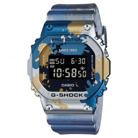 Sportowy zegarek męski Casio G-Shock Metal Covered Street Spirit 5600 Series GM-5600SS-1ER (GM5600SS1ER)