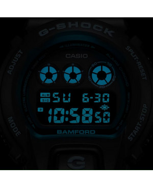 Sportowy zegarek męski Casio G-Shock x Bamford London Limited Edition DW-6900BWD-1DR (DW6900BWD1DR)