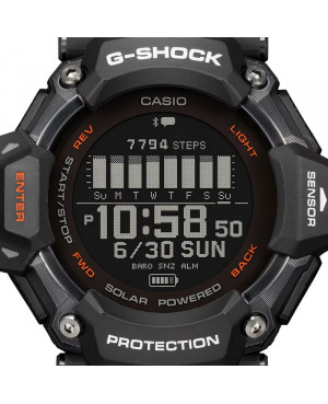Sportowy zegarek męski Casio CASIO G-Shock G-Squad GBD-H2000-1AER (GBDH20001AER)