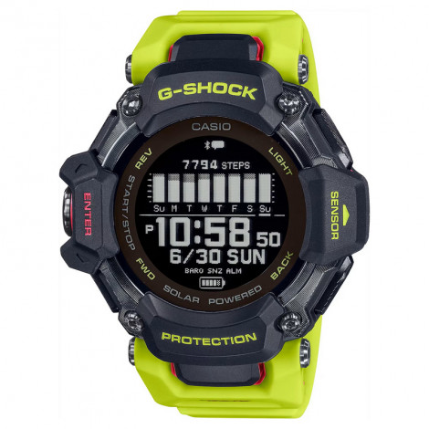 Sportowy zegarek męski Casio CASIO G-Shock G-Squad GBD-H2000-1A9ER (GBDH20001A9ER)