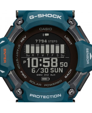 Sportowy zegarek męski Casio CASIO G-Shock G-Squad GBD-H2000-2ER (GBDH20002ER)