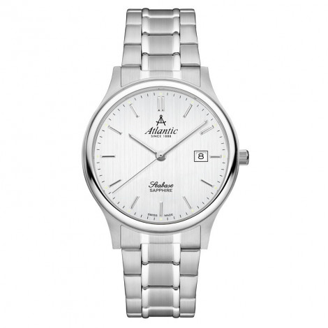 Szwajcarski klasyczny zegarek męski Atlantic Seabase 60348.41.21