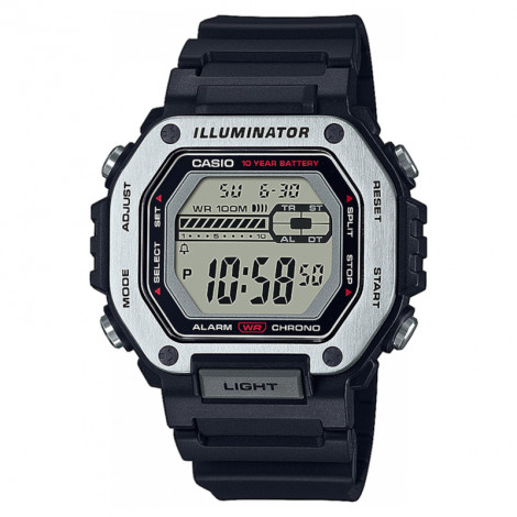 Sportowy zegarek męski CASIO Digital MWD-110H-1AVEF